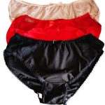 Pale Pink, Red and Black